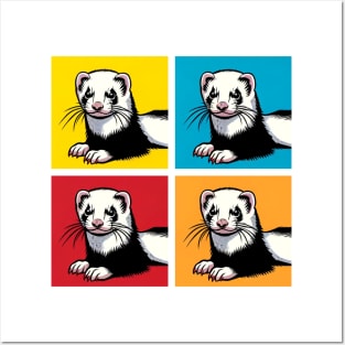 Pop Ferret Art - Cute Ferrets Posters and Art